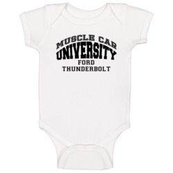Ford Thunderbolt Muscle Car Universirty Trending Car Baby One Piece Ford Thunderbolt Muscle Car Universirty Trending Car Baby One Piece