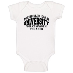 Volkswagen Touareg Muscle Car Universirty Trending Car Baby One Piece Volkswagen Touareg Muscle Car Universirty Trending Car Baby One Piece
