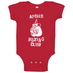 Apollo Boxing Club First Name Baby One Piece Apollo Boxing Club First Name Baby One Piece