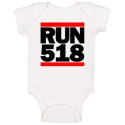 Churubusco Ny Run 518 Dmc Inspired Baby One Piece Churubusco Ny Run 518 Dmc Inspired Baby One Piece