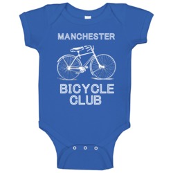Manchester Bicycle Club City Baby One Piece Manchester Bicycle Club City Baby One Piece