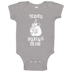 Texico Boxing Club City Baby One Piece Texico Boxing Club City Baby One Piece