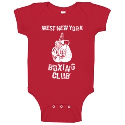 West New York Boxing Club City Baby One Piece West New York Boxing Club City Baby One Piece