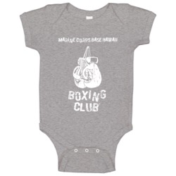 Marine Corps Base Hawaii Boxing Club City Baby One Piece Marine Corps Base Hawaii Boxing Club City Baby One Piece