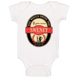 Drink If You Are A Sweney Funny Beer Party Label Inspired Baby One Pie Drink If You Are A Sweney Funny Beer Party Label Inspired Baby One Pie