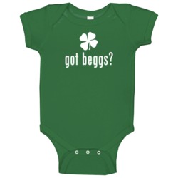 Beggs Got Ireland Irish St Patrick Day Ireland Baby One Piece