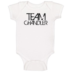 Team Sports Last First Name Chandler Baby One Piece Team Sports Last First Name Chandler Baby One Piece