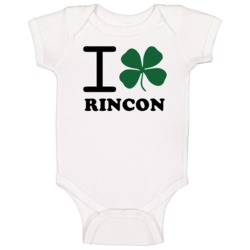 I Clover Rincon Puerto Rico Cool City Baby One Piece I Clover Rincon Puerto Rico Cool City Baby One Piece