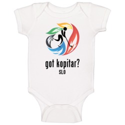 Anze Kopitar Slo Olympic Hockey Baby One Piece