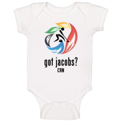 Brad Jacobs Can Sochi Winter Olympic Curling Baby One Piece