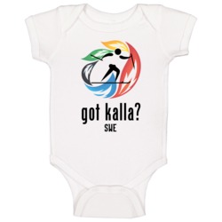 Charlotte Kalla Swe Cross Country Ski Winter Olympics Baby One Piece Charlotte Kalla Swe Cross Country Ski Winter Olympics Baby One Piece