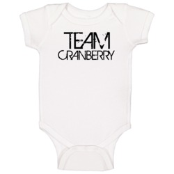 Team Sports Last First Name Cranberry Baby One Piece Team Sports Last First Name Cranberry Baby One Piece