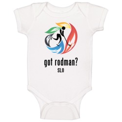 David Rodman Slo Olympic Hockey Baby One Piece David Rodman Slo Olympic Hockey Baby One Piece