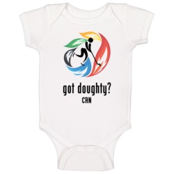 Drew Doughty Can Olympic Hockey Baby One Piece Drew Doughty Can Olympic Hockey Baby One Piece