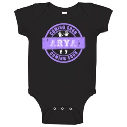 Arya Coming Soon Cute Maternity Baby One Piece Arya Coming Soon Cute Maternity Baby One Piece