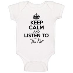 Keep Calm And Listen To The Klf Music Baby One Piece