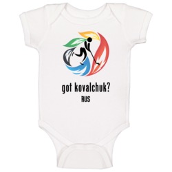 Ilya Kovalchuk Rus Olympic Hockey Baby One Piece Ilya Kovalchuk Rus Olympic Hockey Baby One Piece