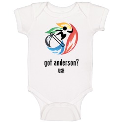 Jamie Anderson Usa Olympic Snowboarding Baby One Piece Jamie Anderson Usa Olympic Snowboarding Baby One Piece