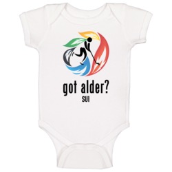 Janine Alder Sui Olympic Hockey Baby One Piece Janine Alder Sui Olympic Hockey Baby One Piece