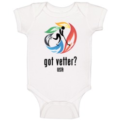 Jessie Vetter Usa Olympic Hockey Baby One Piece Jessie Vetter Usa Olympic Hockey Baby One Piece