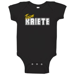 Team Kriete Cool Custom Family Sports Last Name Reunion Baby One Piece Team Kriete Cool Custom Family Sports Last Name Reunion Baby One Piece