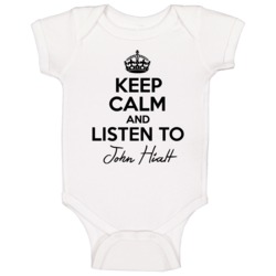 Keep Calm And Listen To John Hiatt Music Baby One Piece Keep Calm And Listen To John Hiatt Music Baby One Piece