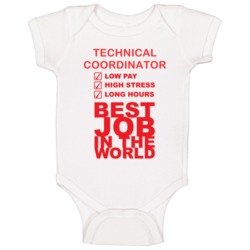 Technical Coordinator Best Job Ever Occupation Baby One Piece Technical Coordinator Best Job Ever Occupation Baby One Piece