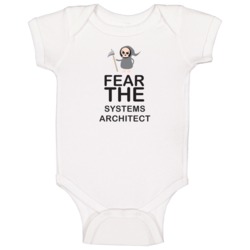 Fear The Systems Architect Occupation Baby One Piece Fear The Systems Architect Occupation Baby One Piece