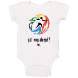 Justyna Kowalczyk Pol Cross Country Ski Winter Olympics Baby One Piece Justyna Kowalczyk Pol Cross Country Ski Winter Olympics Baby One Piece