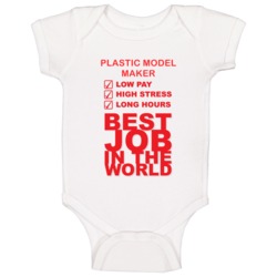 Plastic Model Maker Best Job Ever Occupation Baby One Piece Plastic Model Maker Best Job Ever Occupation Baby One Piece
