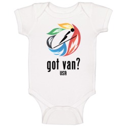 Lindsey Van Usa Sochi Ski Jumping Baby One Piece Lindsey Van Usa Sochi Ski Jumping Baby One Piece