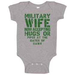 Military Wife Piper At The Gates Of Dawn Alcohol Baby One Piece Military Wife Piper At The Gates Of Dawn Alcohol Baby One Piece