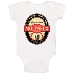 Drink If You Are A Molyneux Funny Beer Party Label Inspired Baby One P Drink If You Are A Molyneux Funny Beer Party Label Inspired Baby One P