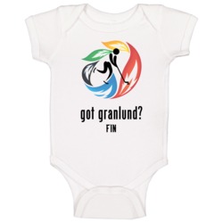 Mikael Granlund Fin Olympic Hockey Baby One Piece Mikael Granlund Fin Olympic Hockey Baby One Piece