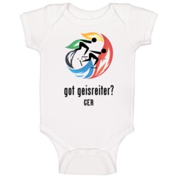 Moritz Geisreiter Ger Speed Skating Baby One Piece Moritz Geisreiter Ger Speed Skating Baby One Piece
