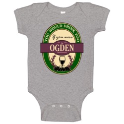 Drink If You Are An Ogden Funny Wine Party Label Inspired Baby One Pie Drink If You Are An Ogden Funny Wine Party Label Inspired Baby One Pie