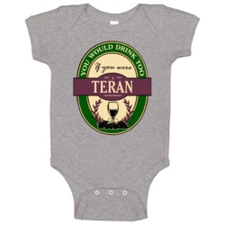 Drink If You Are A Teran Funny Wine Party Label Inspired Baby One Piec Drink If You Are A Teran Funny Wine Party Label Inspired Baby One Piec
