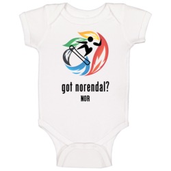 Silje Norendal Nor Olympic Snowboarding Baby One Piece Silje Norendal Nor Olympic Snowboarding Baby One Piece