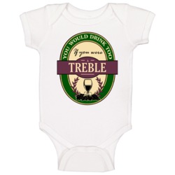 Drink If You Are A Treble Funny Wine Party Label Inspired Baby One Pie Drink If You Are A Treble Funny Wine Party Label Inspired Baby One Pie