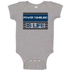 Power Tumbling Sport Is Life Athletic Baby One Piece Power Tumbling Sport Is Life Athletic Baby One Piece