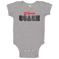 Waterski Coach Sports And Hobbies Athletic Style Baby One Piece Waterski Coach Sports And Hobbies Athletic Style Baby One Piece