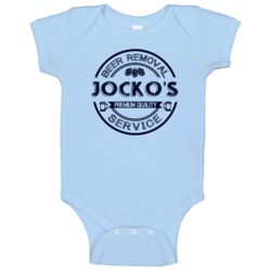 Jocko's Beer Removal Service Personalized Party Baby One Piece Jocko's Beer Removal Service Personalized Party Baby One Piece