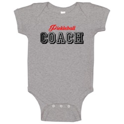 Pickleball Coach Sports And Hobbies Athletic Style Baby One Piece Pickleball Coach Sports And Hobbies Athletic Style Baby One Piece
