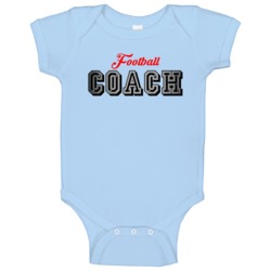 Football Coach Sports And Hobbies Athletic Style Baby One Piece Football Coach Sports And Hobbies Athletic Style Baby One Piece