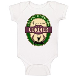 Drink If You Are A Cordier Funny Wine Party Label Inspired Baby One Pi Drink If You Are A Cordier Funny Wine Party Label Inspired Baby One Pi