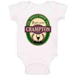 Drink If You Are A Crampton Funny Wine Party Label Inspired Baby One P Drink If You Are A Crampton Funny Wine Party Label Inspired Baby One P