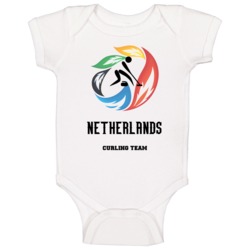 Netherlands Curling Team Winter Olympics Sochi Baby One Piece