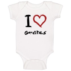 I Love Gorditas Mexican Food Baby One Piece I Love Gorditas Mexican Food Baby One Piece