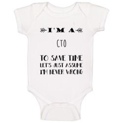 Im A Cto To Save Time Job Baby One Piece Im A Cto To Save Time Job Baby One Piece