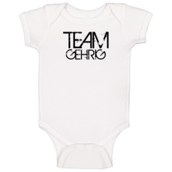 Team Sports Last First Name Gehrig Baby One Piece